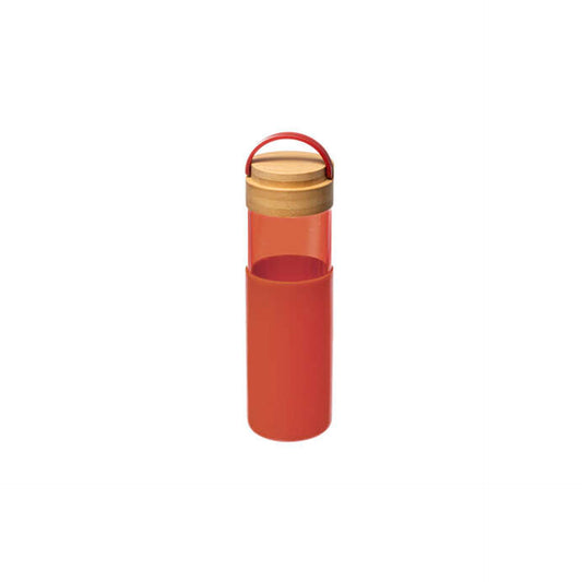 HKH Garrafa em Vidro e Silicone Rosa 0,55 L
