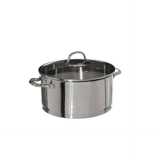 HKH Panela Resilience em Inox com Tampa em Vidro 28 cm