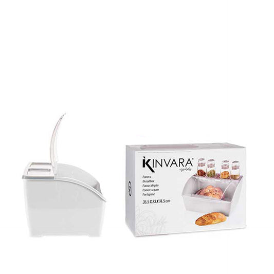HKH Caixa para Pão Plástico Branco