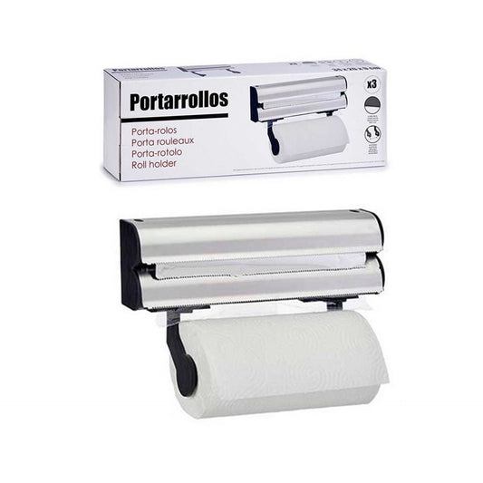 HKH Porta-Rolos Cozinha Triplo
