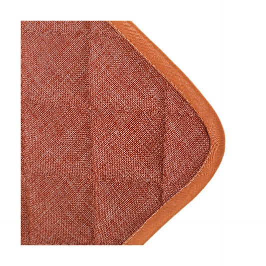 HKH Conjunto de Luva e Pega de Cozinha Terracota