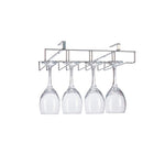 Suporte para Copos Aço Inox 25,5 x 7 x 35,5 cm