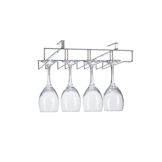 Suporte para Copos Aço Inox 25,5 x 7 x 35,5 cm
