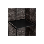 Armário Modular para Vestuário Preto 89 x 44,5 x 169 cm