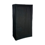 Armário Modular para Vestuário Preto 89 x 44,5 x 169 cm