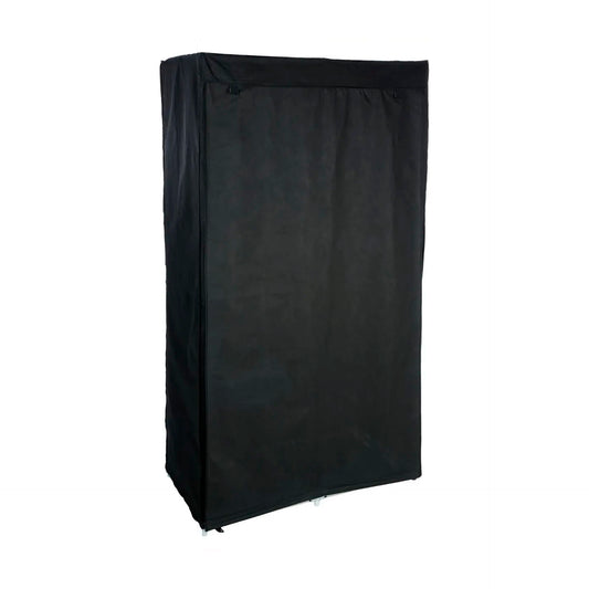 Armário Modular para Vestuário Preto 89 x 44,5 x 169 cm