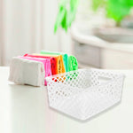 Cesto Multiusos Branco 25,5 x 19,5 x 10,5 cm