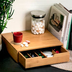 Caja con Cajón de Bambú