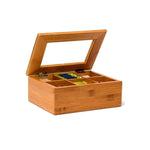 Caja Té Bambú 6 Compartimentos
