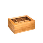 Caja Té Bambú 6 Compartimentos