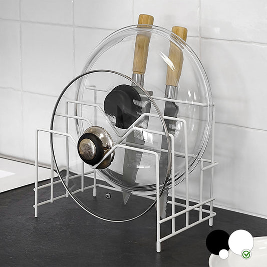 Organizador Utensílios Metal Branco