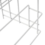 Organizador Utensílios Metal Branco