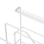 Organizador Utensílios Metal Branco