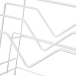 Organizador Utensílios Metal Branco