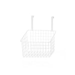 Cesta para Pendurar Porta Metal Branco