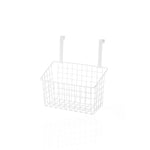 Cesta para Pendurar Porta Metal Branco