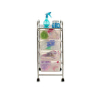 Carro de Almacenamiento HKH con 4 Cajones Transparentes
