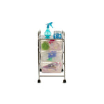 Carro de Almacenamiento HKH con 3 Cajones Transparentes