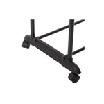 Percha doble de metal con ruedas HKH