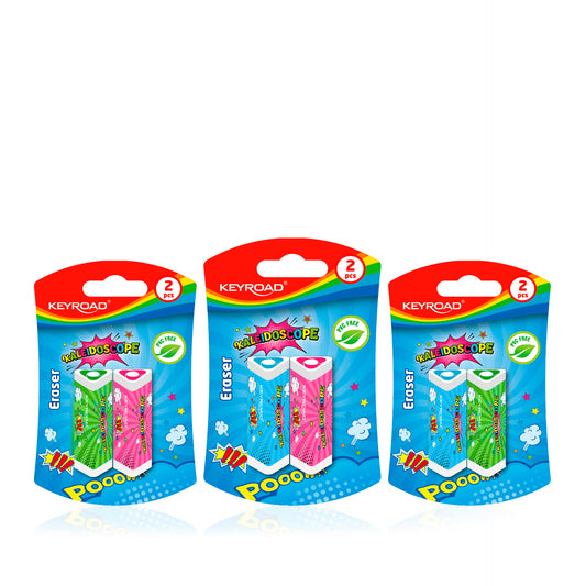Keyroad Blister 2 Borrachas Triangulares
