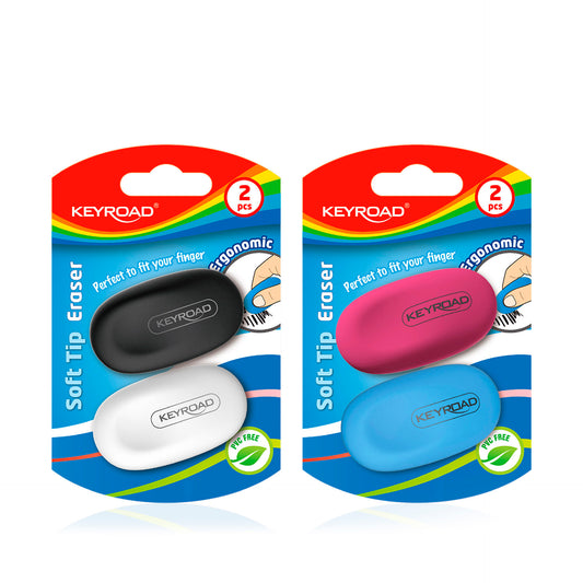 Keyroad Blister 2 Borrachas Soft Tip