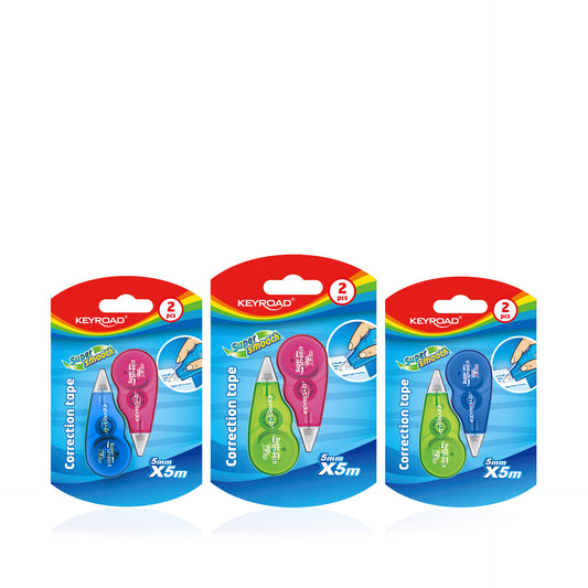 Keyroad Blister 2 Mini Fitas Corretoras 5 x 5 mm