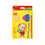 Keyroad Caja 18 Lápices de Colores 17 cm 3,0 mm