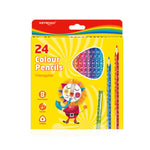 Keyroad Caja 24 Lápices de Colores 17 cm 3,0 mm