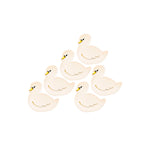 Pack 6 Platos Desechables Cisne