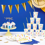 Pack 3 Rosetas Creme Papel Sortido 20-30 cm
