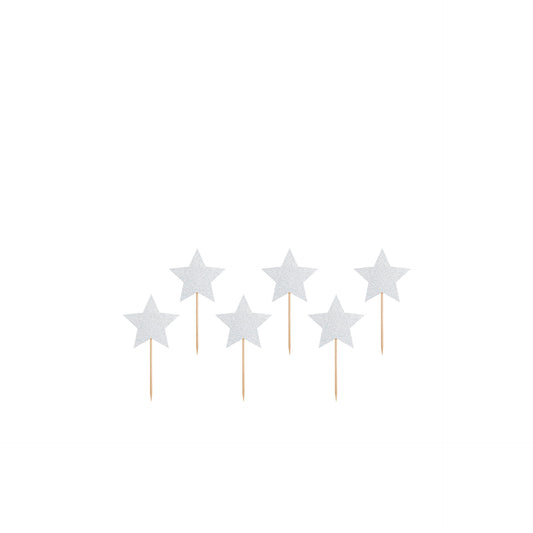 Pack 6 Toppers Estrela
