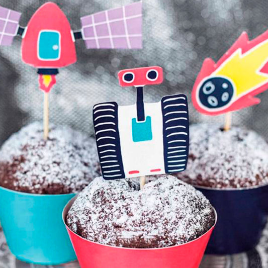Kit Cupcake Espaço 6 un