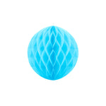 Bola Papel Azul Decorativa 20 cm