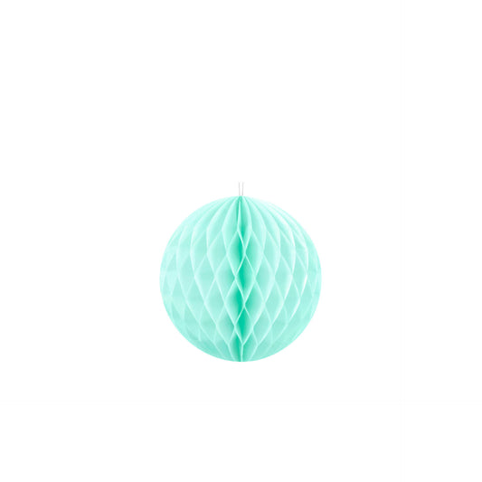 Bola Menta Decorativa em Papel 10 cm