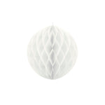 Bola decorativa de papel blanco 20 cm