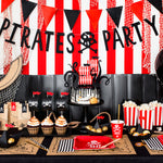 Pack 30 Individuais Festa Pirata 40 x 30 cm