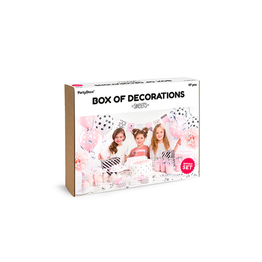 Decorações para festas - Doces 47 pçs