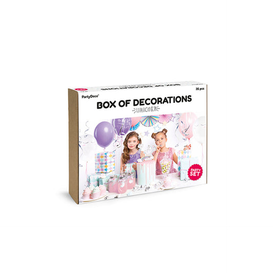 Decorações para festas - Unicórnios 35 pçs