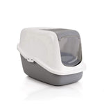 Beeztees WC para Gato Nestor Cinzento/Branco
