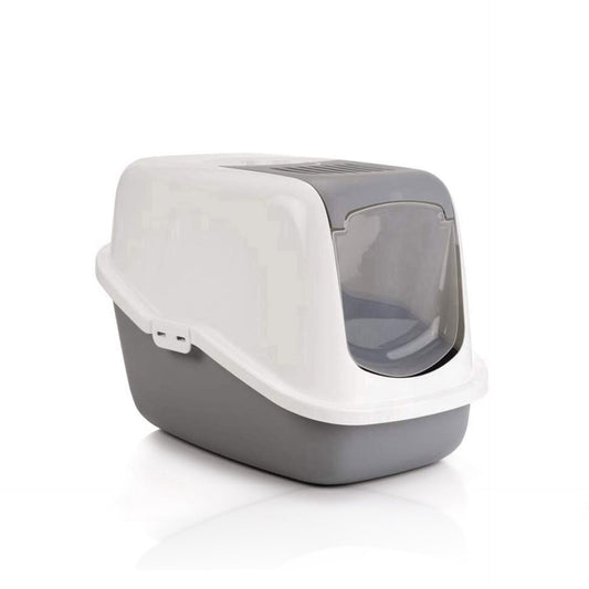 Beeztees WC para Gato Nestor Cinzento/Branco