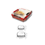 Borcam Conjunto 2 Travessas Quadradas Vidro para Forno