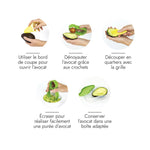 Contenedor de Aguacate 5 en 1
