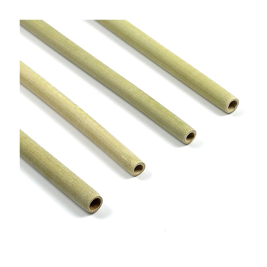 HKH Pack 4 Palhas Bambu com Escovilhão