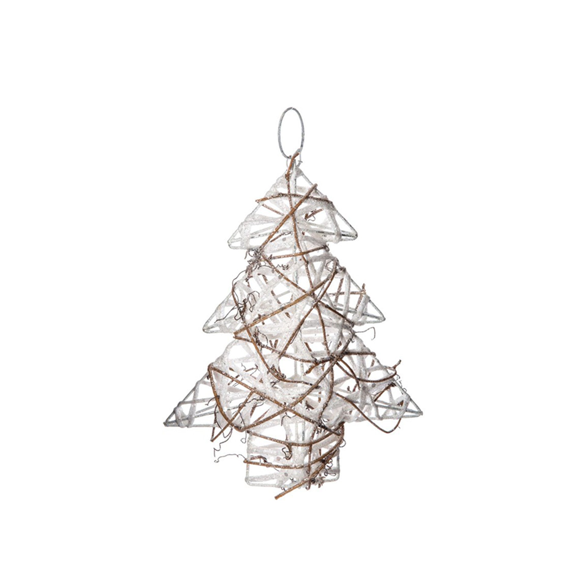 Árbol de Navidad Decorativo en Mimbre