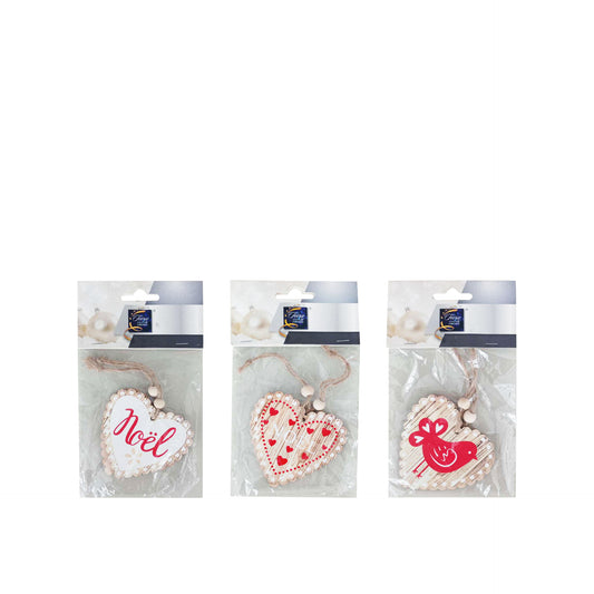 Pack 2 Pendentes Decorativos Madeira