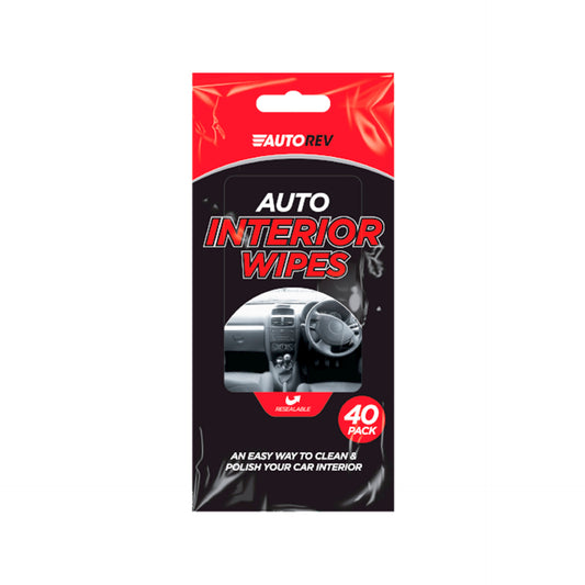 Blister 40 Toalhitas de Limpeza Auto