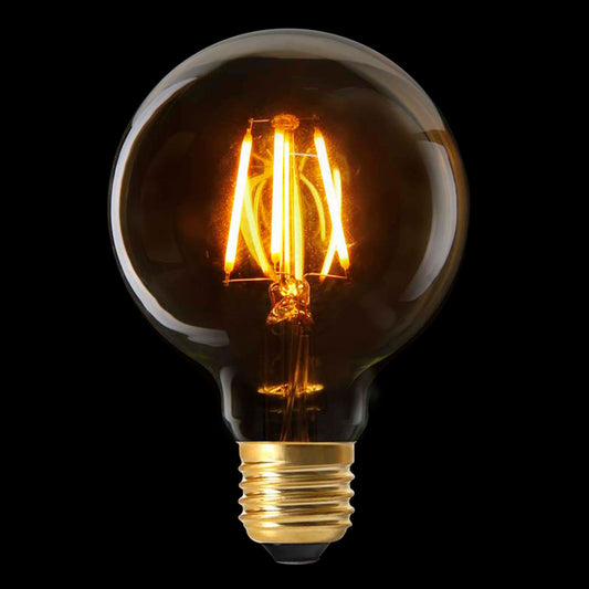 Lâmpada Led G80 E27 200 Lumens Transparente 2W=40W
