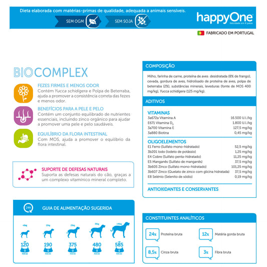 happyOne Alimento Completo Seco Cão Adulto 4 kg