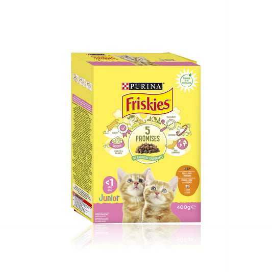 Purina Friskies Gato Seco Júnior 400 gr