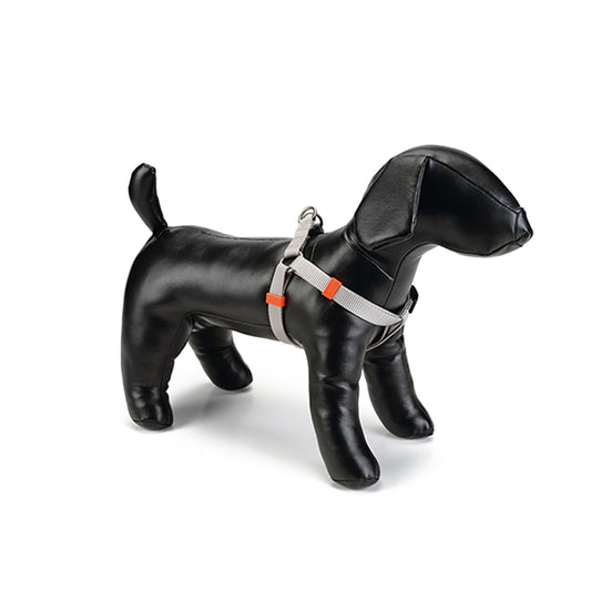 Beeztees Peitoral para Cão Nylon Cinza M